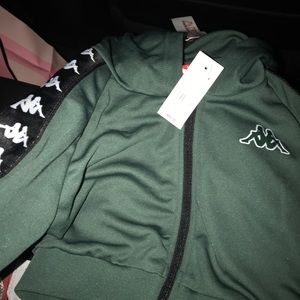 Cropped kappa jacket